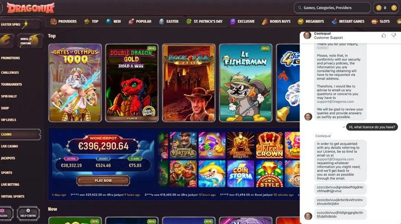 Casino dragonia à France