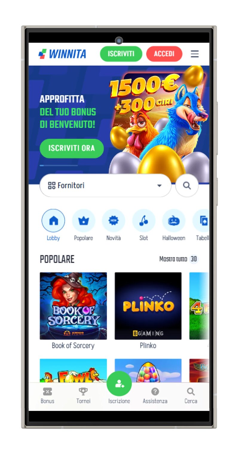 Winnita casino a Italy